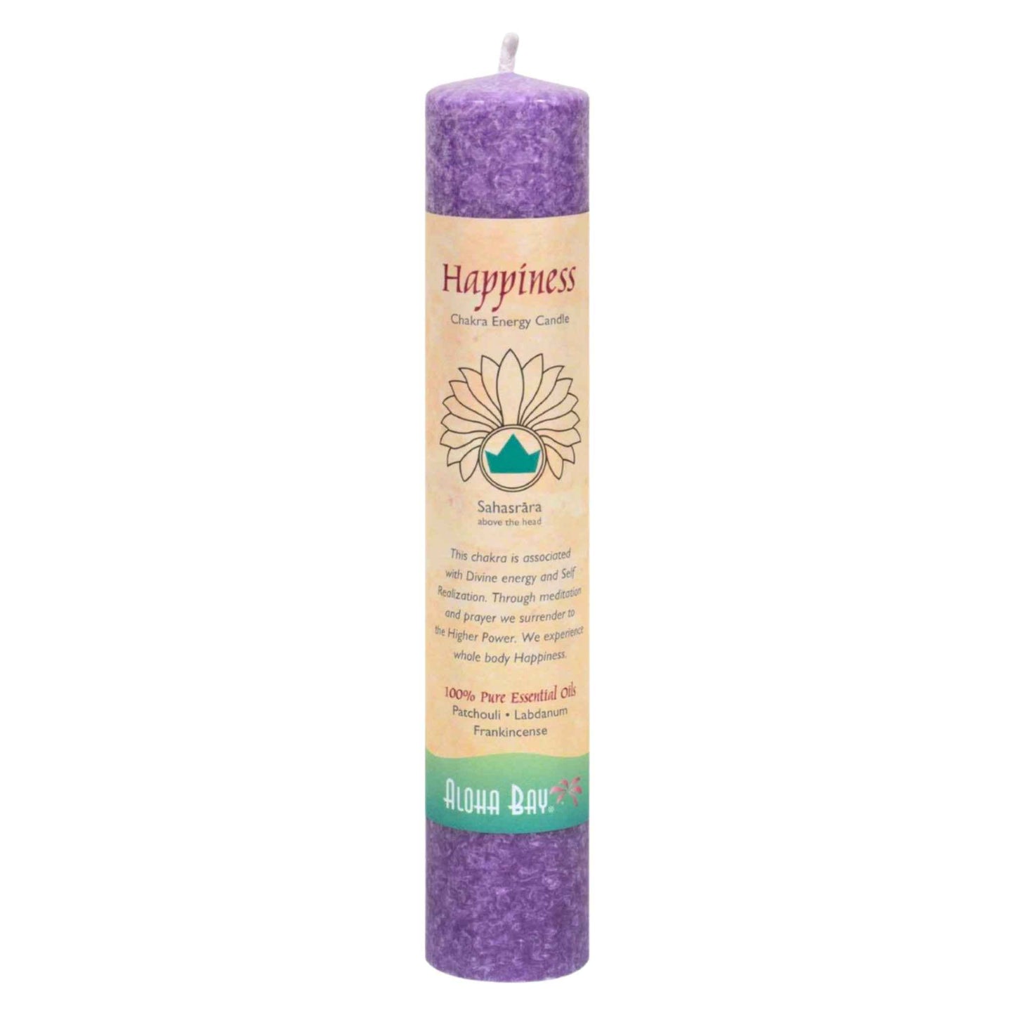 7 Chakra Energy Pillar Candle