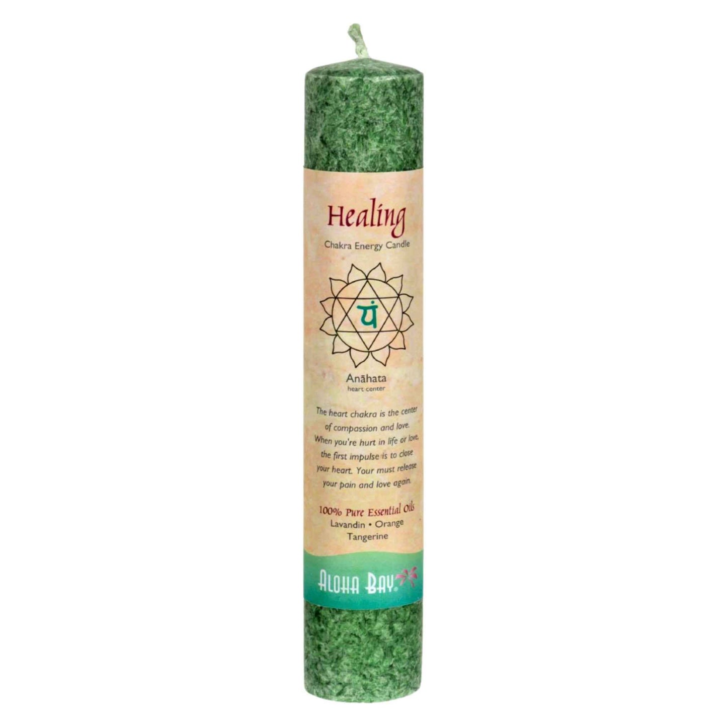 7 Chakra Energy Pillar Candle