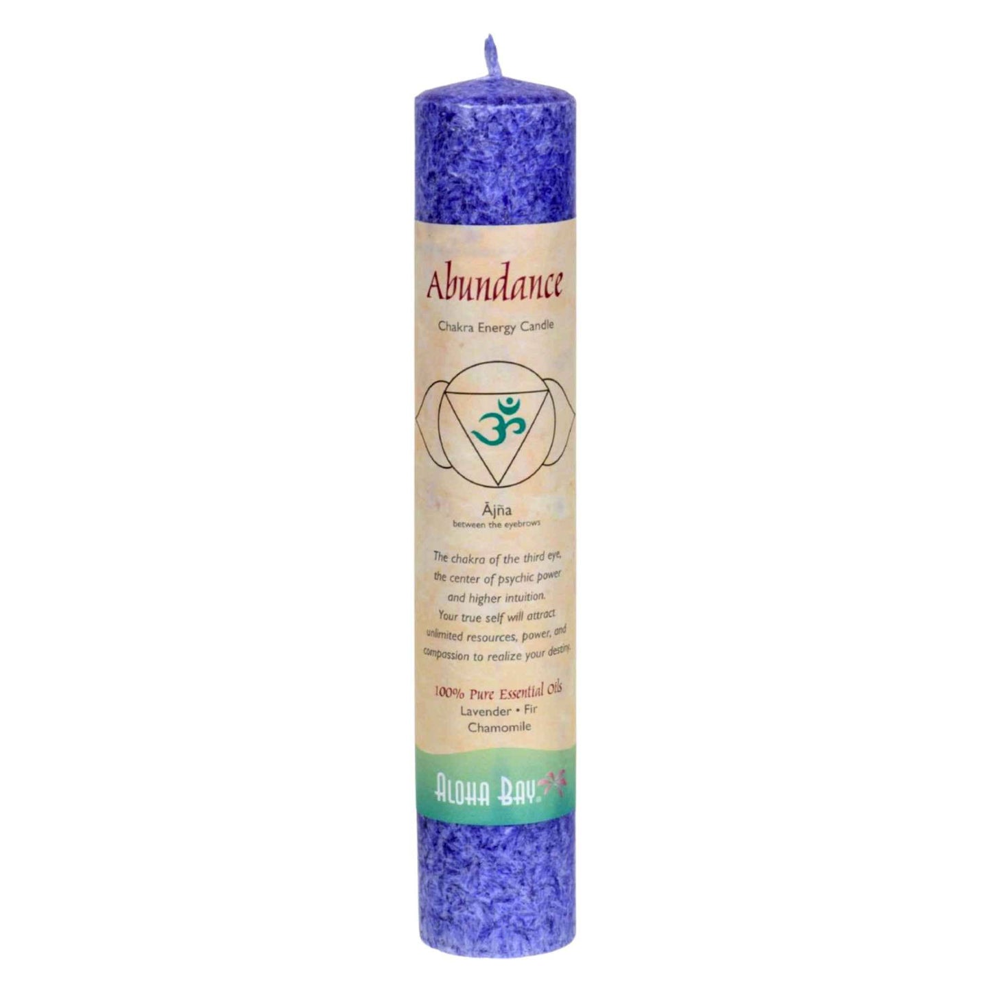 7 Chakra Energy Pillar Candle