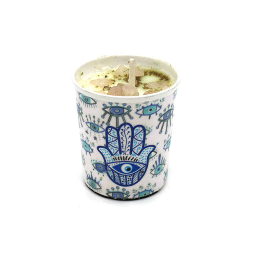 Hamsa Scented Votive Candles (6)